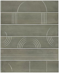 Керама Марацци Панно Kerama Marazzi KMP3STA003RN6X Панно Мажорель зеленый глянцевый из 6 частей зеленый 