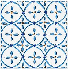 Керамическая плитка Вставка kerama marazzi stg\a485\1146h Капри майолика 9.8x9.8