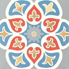 Керамическая плитка patch Вайт decor декор 22,3x22,3