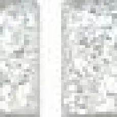 Керамическая плитка Карандаш Бисер белый серебро 1,4x20