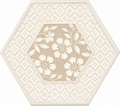 Керама Марацци Декор Лафайет HGD\A286\24001 бежевый для квартиры, для кухни, для ванной, для прихожей, для туалета