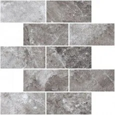 Мозаика Блэк Энд Вайт/ black & white grey 30,7x30,7