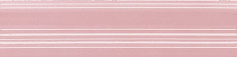 Керама Марацци Бордюр Багет розовый розовый для ванной