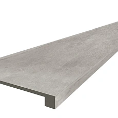 Ступени coliseumgres Экспо Грэй фронтальная 620070002292 серый 33x60