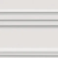 Керамическая плитка Бордюр Багет Альвао белый 5x20