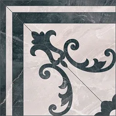 Керамогранит Декор Вестминстер 1/4 розона 40,2x40,2