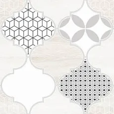 Керамическая плитка Мореска/ moresque Декор1 Бежевый 20x40