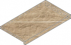 Италон ОЛИВ Х2 СТУП.33X60 УГЛ.ПР коричневый для офиса для дома для улицы для крыльца