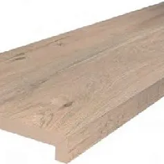 Керамогранит Ступень клеёная тип l Про Вуд беж тёмный 34x119.5