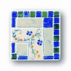 Керамическая плитка majolika mezza 2 corner декор 11,5x11,5
