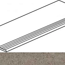 Керамогранит Ступень Италон Дискавер desert gradino 30x120 натуральный 30x120