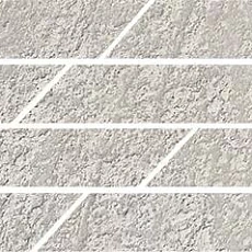 Керамическая плитка Бордюр kerama marazzi sg144\004t Гренель серый мозаичный 9.8x46.8