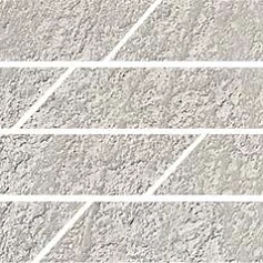 Керамическая плитка Бордюр kerama marazzi sg144\004t Гренель серый мозаичный 9.8x46.8