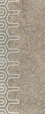 Керамическая плитка lemon stone grey b декор 29,8x74,8