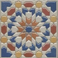 Керамическая плитка Вставка kerama marazzi vt\a58\1266h Паласио 9.8x9.8
