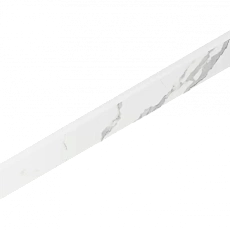 Плинтус Италон Стелларис/ stellaris Статуарио Уайт 610130007463 Белый 7.2x80