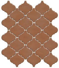 Керама Марацци Керамическая плитка Kerama Marazzi KM2630M0020N Арабески Марокко коричневый глянцевый коричневый 
