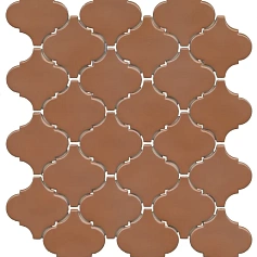 Керамическая плитка kerama marazzi km2630m0020n Арабески Марокко коричневый глянцевый 26x30