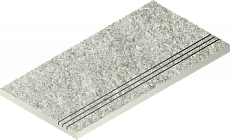 Керамогранит Бортик Нордика Айс грип 620090001055 серый 30x60