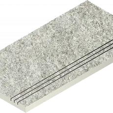 Керамогранит Бортик Нордика Айс грип 620090001055 серый 30x60