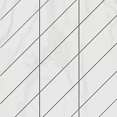 Мозаика Фальшмозаикаestima sm02 Аметис Суприм gold corner right белый полир. 29.8x59.8