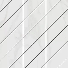 Мозаика Фальшмозаикаestima sm02 Аметис Суприм gold corner right белый полир. 29.8x59.8