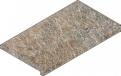 Италон ЭМЕРАЛЬД Х2 СТУП.33X60 УГЛ.ПР коричневый для дома для крыльца для офиса для улицы