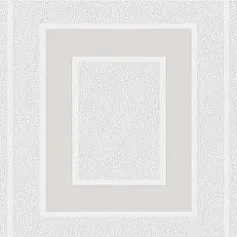 Керамическая плитка Декор Вилланелла Геометрия белый 15x40