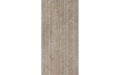 Vitra Керамогранит Vitra Rigato Декор Табачный 60x120 матовый рельефный бежевый 