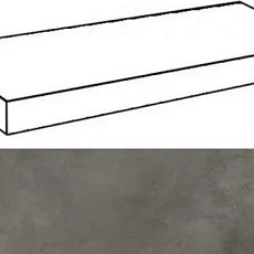 Ступени МИЛЛЕНИУМ БЛЭК СТУП.УГЛ.ЛЕВ 620070001265 33x60