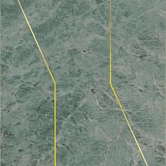 Керамическая плитка Декор kerama marazzi os\c214\13116tr Эвора зеленый глянцевый обрезной 30x89.5