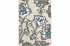 Керамическая плитка gris flower turkus декор 25x36