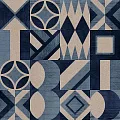 Керамогранит Декор Базальто обрезной 80x80