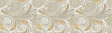 Керамическая плитка astoria paisley ochre 29,8x100