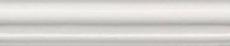 Керамогранит Бордюр Багет Тортона белый 3x15