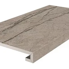 Ступени kerama marazzi km6060g0341rgcf фронтальная клееная Ифран бежевый светлый матовый обрезной 33x60