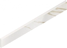 Плинтус Италон Стелларис Калакатта Голд шлифованный 610130007457 белый