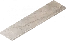 Ступени Италон Стелларис Элегант Сильвер угловая левая 620070002609 серый 33x120