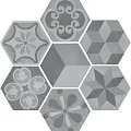 Керамогранит Пуату микс 20x23,1