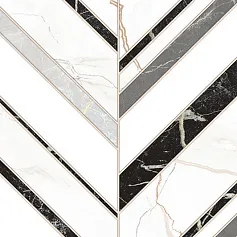 Керамическая плитка Плитка delacora Богема/ bohema wt15bhm55r Белый 24.6x74