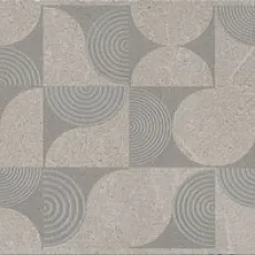 Керамическая плитка Бордюр Авенида серый светлый обрезной 14,5x60