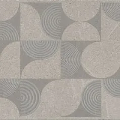 Керамическая плитка Бордюр Авенида серый светлый обрезной 14,5x60