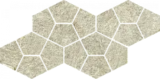 Мозаика Италон Магма Минерал Призм 620110000245 бежевый 20.5x41.3