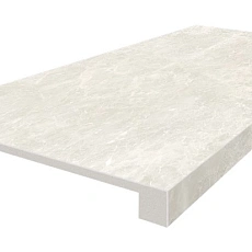 Ступени coliseumgres Да Винчи Уайт фронтальная 620070002300 белый 33x60