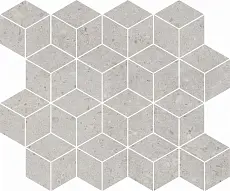 Керамическая плитка Декор kerama marazzi t017\14053 Риккарди мозаичный серый светлый матовый 37.5x45