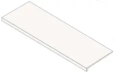 Ступени Италон Космос Грэй фронтальная 620070003041 серый 33x120