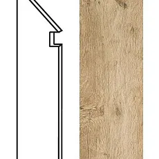 Керамогранит Акси/ axi Голден Оак battiscopa sag.sx 7,2x30