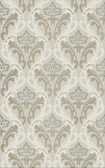 Шахтинская плитка Винтаж коричневый Декор 02 бежевый 