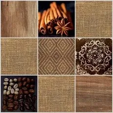 Керамическая плитка десерт темный микс верх 03 30x30