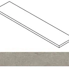 Ступени Атлас Конкорд Ринашенте Фьюжн Арджилла угловая правая 620070003249 серый 33x160